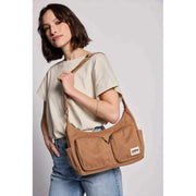 Hindbag Brown Emile Multi Pocket Shoulder Bag