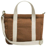 Hindbag Brown Louise Square Teddy Crossbody Bag