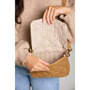Hindbag Brown Margault Quilted Shoulder Bag