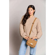 Hindbag Brown Margault Quilted Shoulder Bag