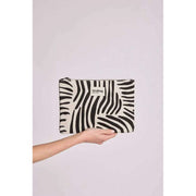 Hindbag Cream Ema Medium Zipped Pouch