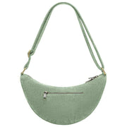 Hindbag Green Andrea Half Moon Bag