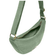Hindbag Green Andrea Half Moon Bag