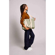 Hindbag Green Cesar Small Tote Bag