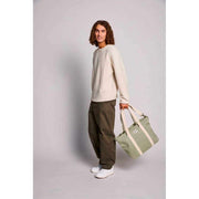 Hindbag Green Cesar Small Tote Bag