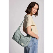 Hindbag Green Emile Multi Pocket Shoulder Bag