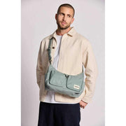 Hindbag Green Emile Multi Pocket Shoulder Bag