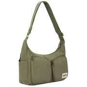Hindbag Green Emile Multi Pocket Shoulder Bag