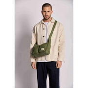 Hindbag Green Emile Multi Pocket Shoulder Bag
