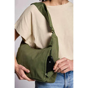 Hindbag Green Emile Multi Pocket Shoulder Bag