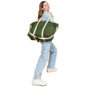 Hindbag Green Jean Weekend Bag