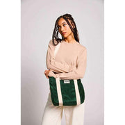 Hindbag Green Louise Square Crossbody Bag