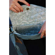Hindbag Green Margault Quilted Shoulder Bag