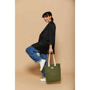 Hindbag Green Paul Tote Bag