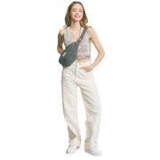 Hindbag Grey Sasha Large Bum Bag