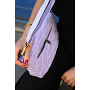 Hindbag Lilac Margault Quilted Shoulder Bag