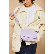 Hindbag Lilac Margault Quilted Shoulder Bag