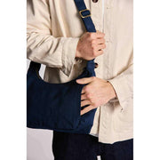 Hindbag Navy Emile Multi Pocket Shoulder Bag