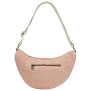 Hindbag Pink Andrea Teddy Half Moon Bag