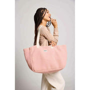 Hindbag Pink Claude Teddy Tote Bag