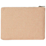 Hindbag Pink Ema Woven Medium Zipped Pouch