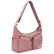 Hindbag Pink Emile Multi Pocket Shoulder Bag