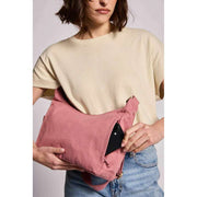 Hindbag Pink Emile Multi Pocket Shoulder Bag