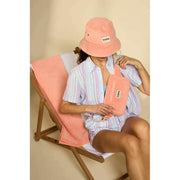 Hindbag Pink Harry Rectangle Terry Bum Bag