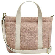 Hindbag Pink Louise Square Teddy Crossbody Bag