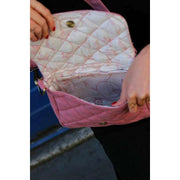 Hindbag Pink Margault Quilted Shoulder Bag