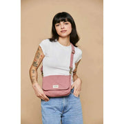Hindbag Pink Margault Quilted Shoulder Bag