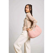 Hindbag Pink Rosa Large Teddy Shoulder Bag