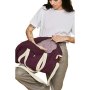 Hindbag Purple Simon Duffle Bag