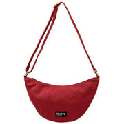 Hindbag Red Andrea Half Moon Bag