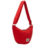 Hindbag Red Andrea Half Moon Bag