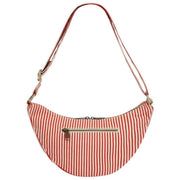 Hindbag Red Andrea Half Moon Bag