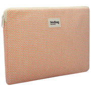 Hindbag Red Ava Medium Weave 15inch Laptop Case