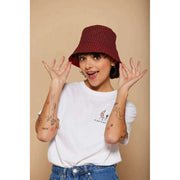Hindbag Red Bob Bucket Hat