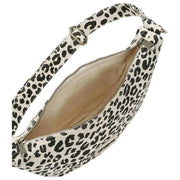 Hindbag White Andrea Half Moon Bag