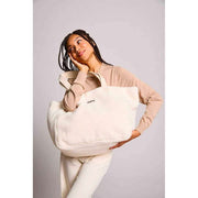 Hindbag White Claude Teddy Tote Bag