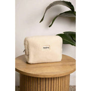 Hindbag White Leon Teddy Toiletry Bag