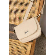 Hindbag White Margault Teddy Shoulder Bag