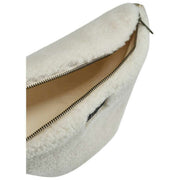 Hindbag White Olivia Teddy Bum Bag