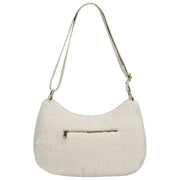 Hindbag White Rosa Large Teddy Shoulder Bag