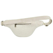 Hindbag White Sasha Large Teddy Bum Bag