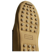 Hunter Beige Moccasin Tartan Collar Slipper