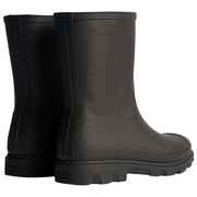 Hunter Black Downpour Short Insulated Wellington Boots