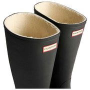 Hunter Black Downpour Tall Insulated Wellington Boots