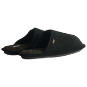 Hunter Black Mule Slippers