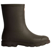 Hunter Brown Downpour Short Insulated Wellington Boots